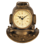 Clayre & Eef   | Tafelklok Koperkleurig 16x15x18 cm / 1xAA | 6KL0728