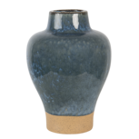Clayre & Eef   | Vaas Blauw ø 21x31 cm | 6CE1263