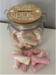 Spaar/Snoeppot Bedankt het was spektaculair | Juf & Meester Cadeau