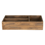 Clayre & Eef   | Brievenhouder Bruin 43x22x9 cm | 6H1995