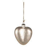 Clayre & Eef | Kerstbal XL Goudkleurig 20x9x25 cm | 6GL3119 Clayre & Eef | Kerstbal XL Goudkleurig 20x9x25 cm | 6GL3119
