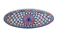 Naoura schaal ovaal 50 cm | OS.NA.50 | Dishes & Deco