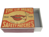 Opbergdoos vorm Luciferdoos Lippen Vintage 21,5 x 16,5 x 7,5 cm | Sarana Fairtrade | SA114811 Opbergdoos vorm Luciferdoos Lippen Vintage 21,5 x 16,5 x 7,5 cm | Sarana Fairtrade | SA114811