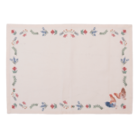 Clayre & Eef | Placemats Set van 6 Beige, Bruin, Groen 48x33 cm | CAR40 Clayre & Eef | Placemats Set van 6 Beige, Bruin, Groen 48x33 cm | CAR40