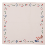 Clayre & Eef | Servetten Katoen Set van 6 Beige, Bruin, Groen 40x40 cm | CAR43 Clayre & Eef | Servetten Katoen Set van 6 Beige, Bruin, Groen 40x40 cm | CAR43