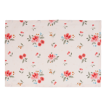 Clayre & Eef | Placemats Set van 6 Beige, Bruin, Rood, Groen 48x33 cm | LRC40 Clayre & Eef | Placemats Set van 6 Beige, Bruin, Rood, Groen 48x33 cm | LRC40