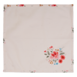 Clayre & Eef | Servetten Katoen Set van 6 Beige, Rood 40x40 cm | LRC43 Clayre & Eef | Servetten Katoen Set van 6 Beige, Rood 40x40 cm | LRC43