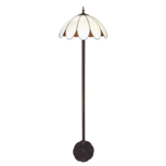 Clayre & Eef | Tiffany Vloerlamp Wit ø 46x166 cm E27/max 2x60W | 5LL-6148 Clayre & Eef | Tiffany Vloerlamp Wit ø 46x166 cm E27/max 2x60W | 5LL-6148