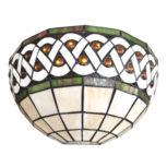 Clayre & Eef | Wandlamp Tiffany Beige 31x15x21 cm E27/max 1x60W | 5LL-6150 Clayre & Eef | Wandlamp Tiffany Beige 31x15x21 cm E27/max 1x60W | 5LL-6150