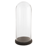 Clayre & Eef   | Stolp Transparant ø 26x60 cm | 5GL0009