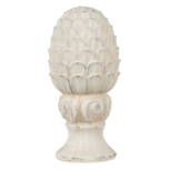 Clayre & Eef   | Decoratie Dennenappel Beige ø 10x18 cm | 6TE0394