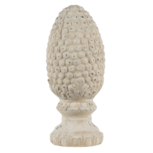 Clayre & Eef   | Decoratie Beeld Dennenappel Beige ø 17x39 cm | 6TE0393L