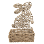 Clayre & Eef | Opbergmand Konijn Bruin 30x14x49 cm | 6RO0562 Clayre & Eef | Opbergmand Konijn Bruin 30x14x49 cm | 6RO0562