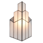Clayre & Eef | Wandlamp Tiffany Wit 36x4x21 cm E14/max 1x40W | 5LL-6121 Clayre & Eef | Wandlamp Tiffany Wit 36x4x21 cm E14/max 1x40W | 5LL-6121