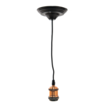 Clayre & Eef   | Snoerpendel Koperkleurig ø 14x150 cm E27/max 1x60W | 5LL-95R