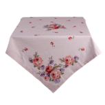 Clayre & Eef | Tafelkleed Roze, Paars 150x250 cm | DTR05 Clayre & Eef | Tafelkleed Roze, Paars 150x250 cm | DTR05