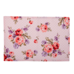 Clayre & Eef | Placemats Set van 6 Roze, Paars 48x33 cm | DTR40 Clayre & Eef | Placemats Set van 6 Roze, Paars 48x33 cm | DTR40