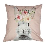 Clayre & Eef | Kussenhoes Roze,Wit,Grijs 45x45 cm | KT021.304 Clayre & Eef | Kussenhoes Roze,Wit,Grijs 45x45 cm | KT021.304