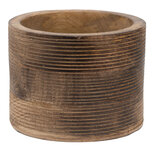 Clayre & Eef   | Bloempot Binnen Bruin ø 15x11 cm | 6H2150M