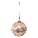 Clayre & Eef | Kerstbal XL Goudkleurig ø 20x20 cm | 6GL3889 Clayre & Eef | Kerstbal XL Goudkleurig ø 20x20 cm | 6GL3889