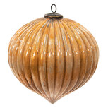 Clayre & Eef | Kerstbal XL Goudkleurig ø 25x25 cm | 6GL3750 Clayre & Eef | Kerstbal XL Goudkleurig ø 25x25 cm | 6GL3750