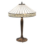 Clayre & Eef | Tiffany Tafellamp Wit Beige ø 40x58 cm E27/max 2x60W | 5LL-5984 Clayre & Eef | Tiffany Tafellamp Wit Beige ø 40x58 cm E27/max 2x60W | 5LL-5984