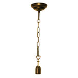 Clayre & Eef | Snoerpendel Ketting Tiffany Bruin 100 cm E27/max 1x40W | 5LL-99 Clayre & Eef | Snoerpendel Ketting Tiffany Bruin 100 cm E27/max 1x40W | 5LL-99