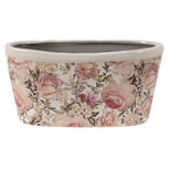 Clayre & Eef   | Bloempot Binnen Roze 27x13x14 cm | 6CE1411