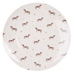 Clayre & Eef   | Groot bord ø 26x2 cm | DHLFP