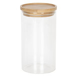 Clayre & Eef | Voorraadpot Deksel Transparant ø 8x15 cm | 6GL2419L Clayre & Eef | Voorraadpot Deksel Transparant ø 8x15 cm | 6GL2419L