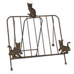 Clayre & Eef | Kookboekenstandaard Bruin 38x25x38 cm | 6Y3814 Clayre & Eef | Kookboekenstandaard Bruin 38x25x38 cm | 6Y3814