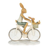 Clayre & Eef | Decoratie Konijn Wit, Beige 18x7x22 cm | 6PR3869 Clayre & Eef | Decoratie Konijn Wit, Beige 18x7x22 cm | 6PR3869