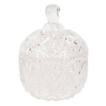 Clayre & Eef   | Bonbonniere Transparant ø 13x19 cm | 6GL2831