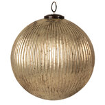 Clayre & Eef | Kerstbal Goudkleurig ø 26x26 cm | 6GL4363L Clayre & Eef | Kerstbal Goudkleurig ø 26x26 cm | 6GL4363L
