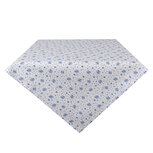 Clayre & Eef | Vierkant Tafelkleed Blauw 100x100 cm | BRB01 Clayre & Eef | Vierkant Tafelkleed Blauw 100x100 cm | BRB01