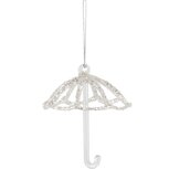Dekoratief | Hanger paraplu, transparant, glas, 9x9x10cm | A215827 Dekoratief | Hanger paraplu, transparant, glas, 9x9x10cm | A215827