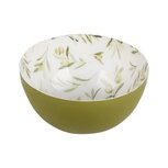 Dekoratief | Bowl rond, 'Olives', metaal, 10x10x5cm | A230922