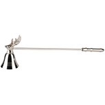 Dekoratief | Hertenkop kaarsendover, zilver, metaal, 28x5x8cm | A238294 Dekoratief | Hertenkop kaarsendover, zilver, metaal, 28x5x8cm | A238294