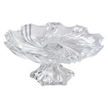 Clayre & Eef   | Serveerschaal Transparant ø 23x11 cm | 6GL4431