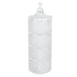 Clayre & Eef | Voorraadpot Deksel Transparant ø 10x31 cm | 6GL4434 Clayre & Eef | Voorraadpot Deksel Transparant ø 10x31 cm | 6GL4434