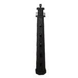 Clayre & Eef | Vloerlamp Vuurtoren Zwart 23x23x140 cm E27/max 1x60W | 5LMP278Z Clayre & Eef | Vloerlamp Vuurtoren Zwart 23x23x140 cm E27/max 1x60W | 5LMP278Z
