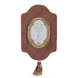 Clayre & Eef   | Fotolijst Roze Goudkleurig 21x2x32 cm / 10x15 cm | 2F1084