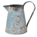 Clayre & Eef | Decoratie Kan Gieter Blauw 23x15x21 cm | 6Y2564 Clayre & Eef | Decoratie Kan Gieter Blauw 23x15x21 cm | 6Y2564
