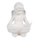 Clayre & Eef | Decoratie engel Wit 36x39x51 cm | 6MG0042 Clayre & Eef | Decoratie engel Wit 36x39x51 cm | 6MG0042