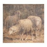 Clayre & Eef | Canvasschilderij Bruin, Beige 50x3x50 cm | 65308 Clayre & Eef | Canvasschilderij Bruin, Beige 50x3x50 cm | 65308