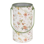 Clayre & Eef | Decoratie Emmer Wit ø 19x27 cm | 6Y5511L Clayre & Eef | Decoratie Emmer Wit ø 19x27 cm | 6Y5511L