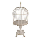 Clayre & Eef | Vogelkooi Decoratie Beige ø 33x69 cm | 6Y5591 Clayre & Eef | Vogelkooi Decoratie Beige ø 33x69 cm | 6Y5591