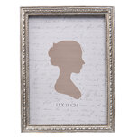 Clayre & Eef   | Fotolijst Zilverkleurig 14x2x19 cm / 13x18 cm | 2F0489L