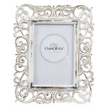 Clayre & Eef   | Fotolijst Wit 18x2x23 cm / 10x15 cm | 2F0497
