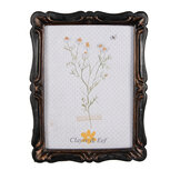 Clayre & Eef   | Fotolijst Zwart Bruin 16x2x21 cm / 13x18 cm | 2F1068
